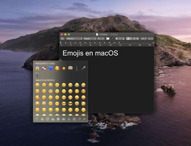 ¿Cómo utilizar 🥰 emojis en tu mac?