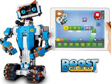 LEGO Boost Robot Building Kit, diviértete codificando