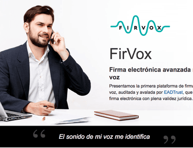 FirVox 1.0: Sistema para firmar contratos con la voz