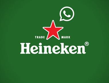 Engaño por WhatsApp: Heineken “Quédate en casa”