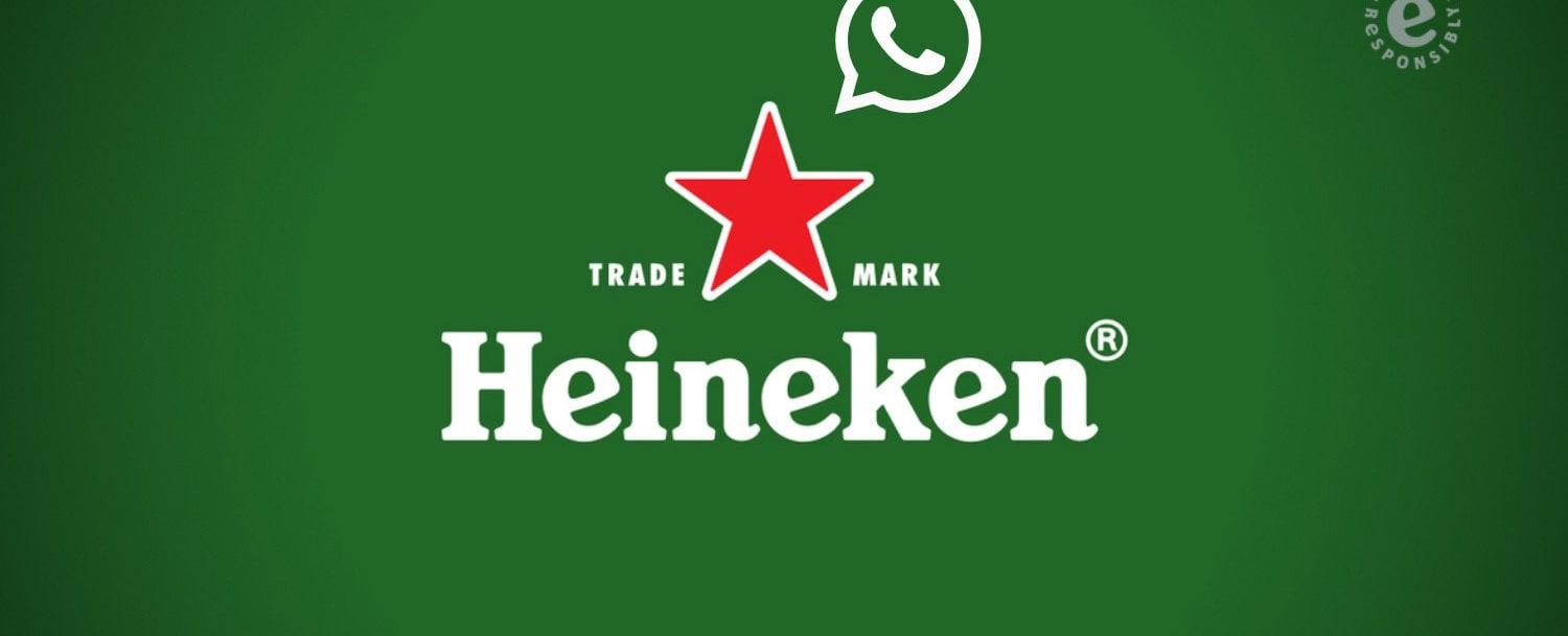 Engaño por WhatsApp: Heineken “Quédate en casa”