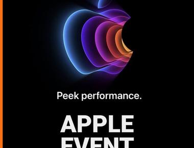 Peak Performance: Apple Event
